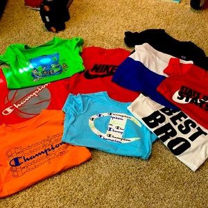 Toddler boys 3t/4t shirt sleeve Nike champion